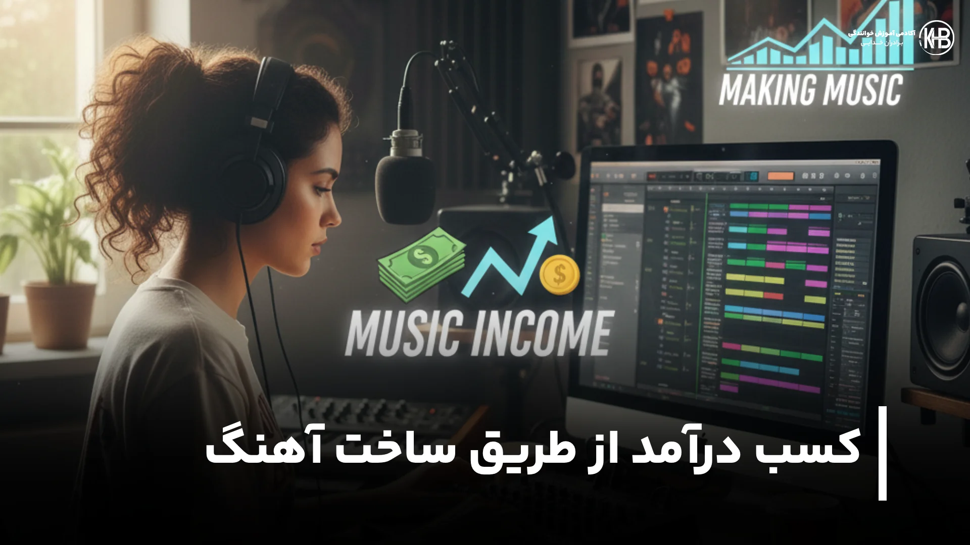 روش کسب درآمد از طریق ساخت آهنگ