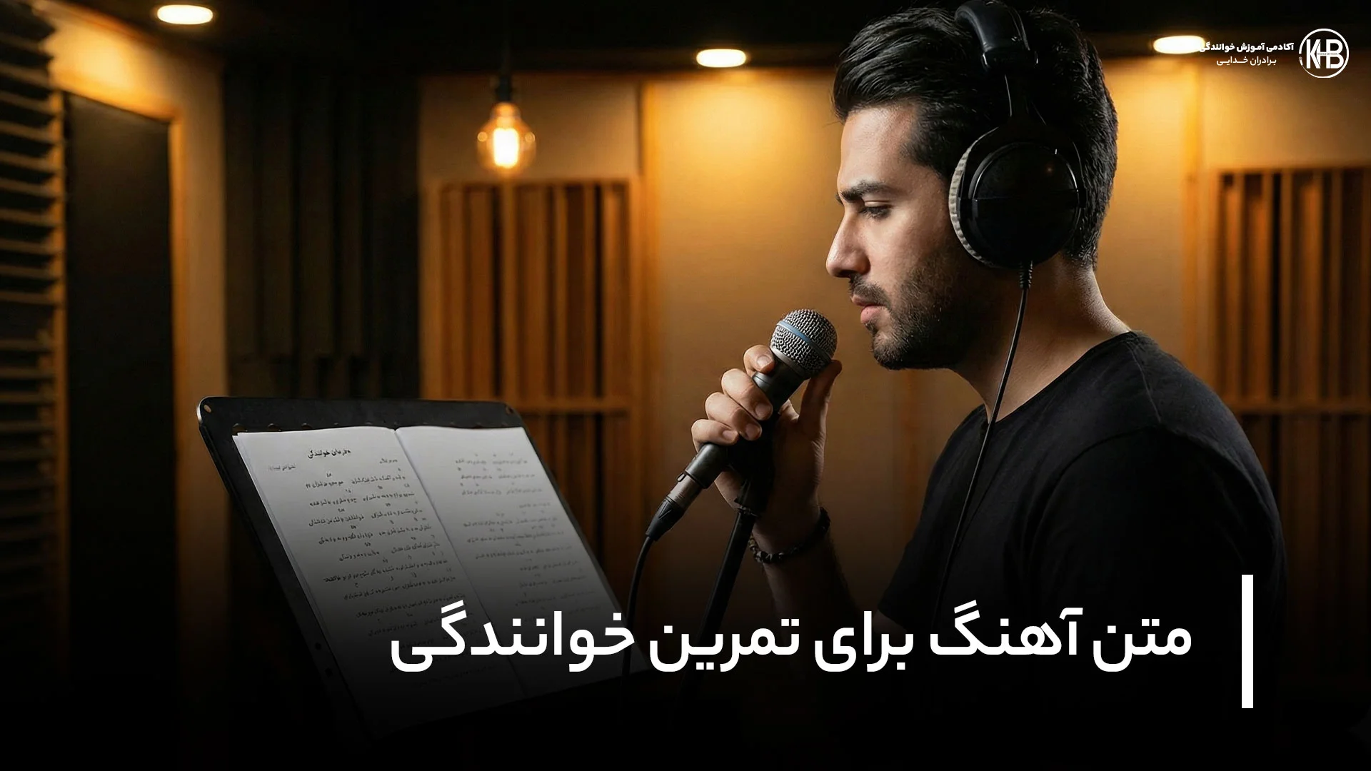 متن آهنگ برای تمرین خوانندگی